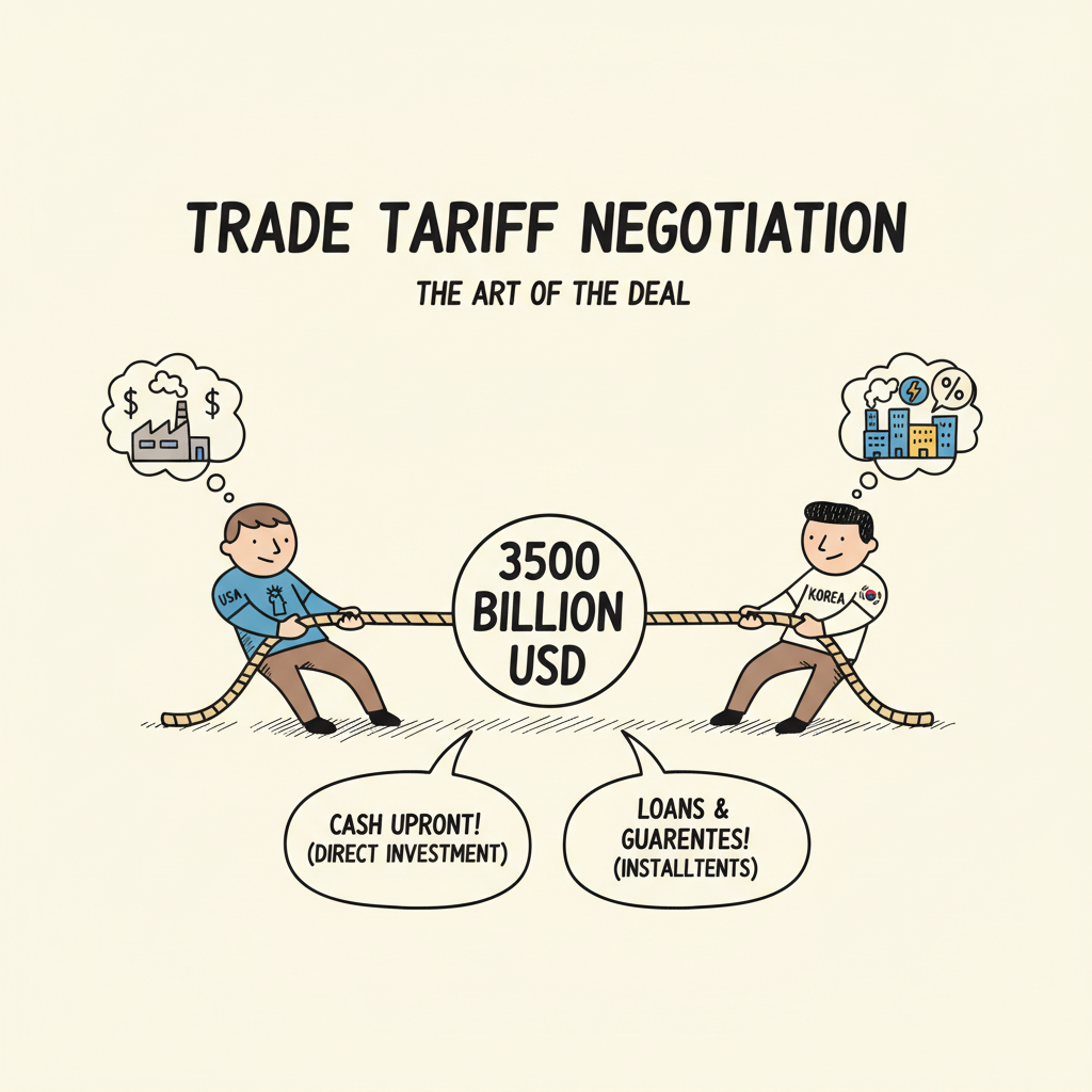 3500억 달러 관세 협상, 진실은?