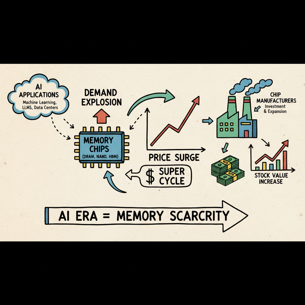 AI 수요 폭증이 부른 메모리 슈퍼사이클