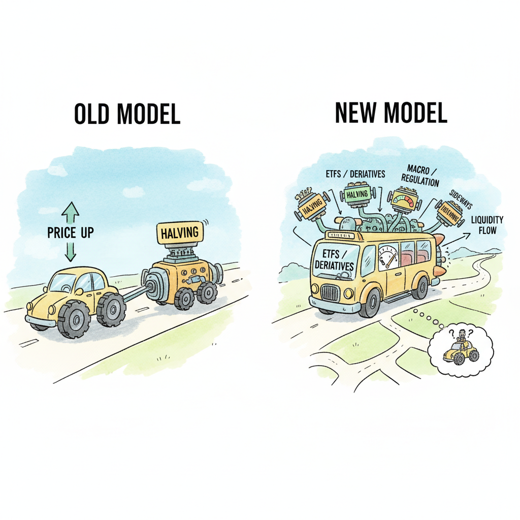 비트코인은 이제 반감기보다 유동성이 더 중요하다