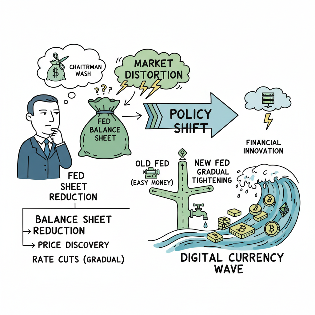 통화정책 전환점과 디지털 화폐 물결