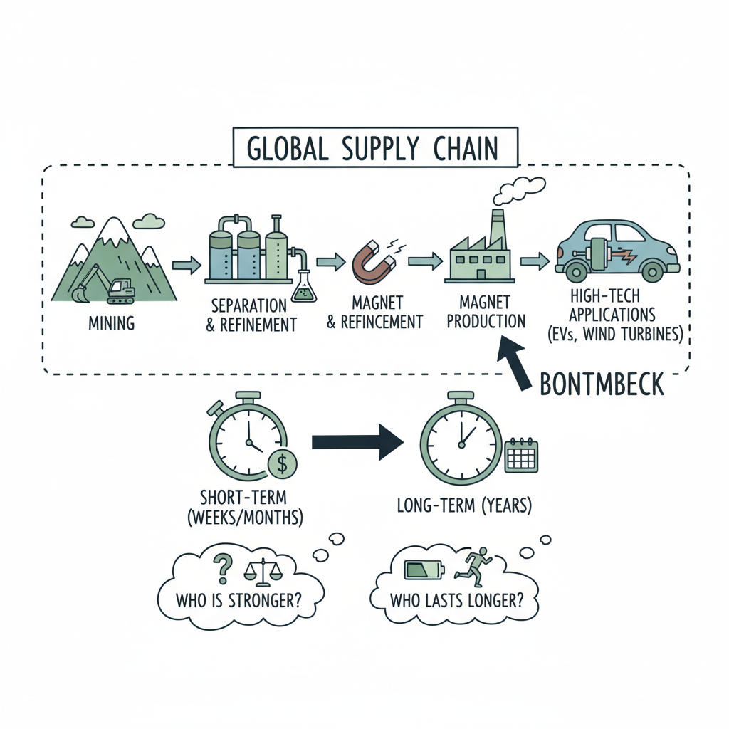 희토류는 협상용 폭탄이 아니라 시간의 무기다: 3월 미중정상회담의 진짜 분기점