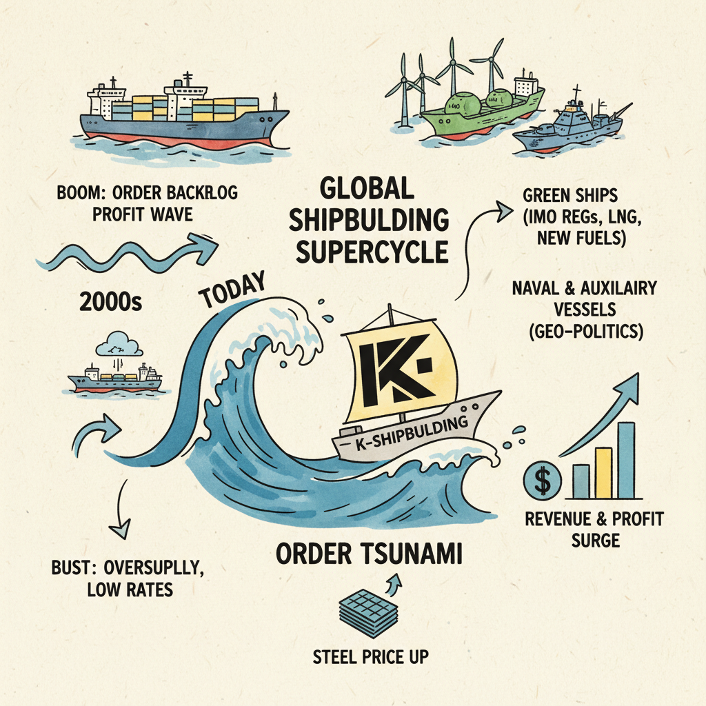 슈퍼사이클 2막, K-조선의 물결이 시작된다