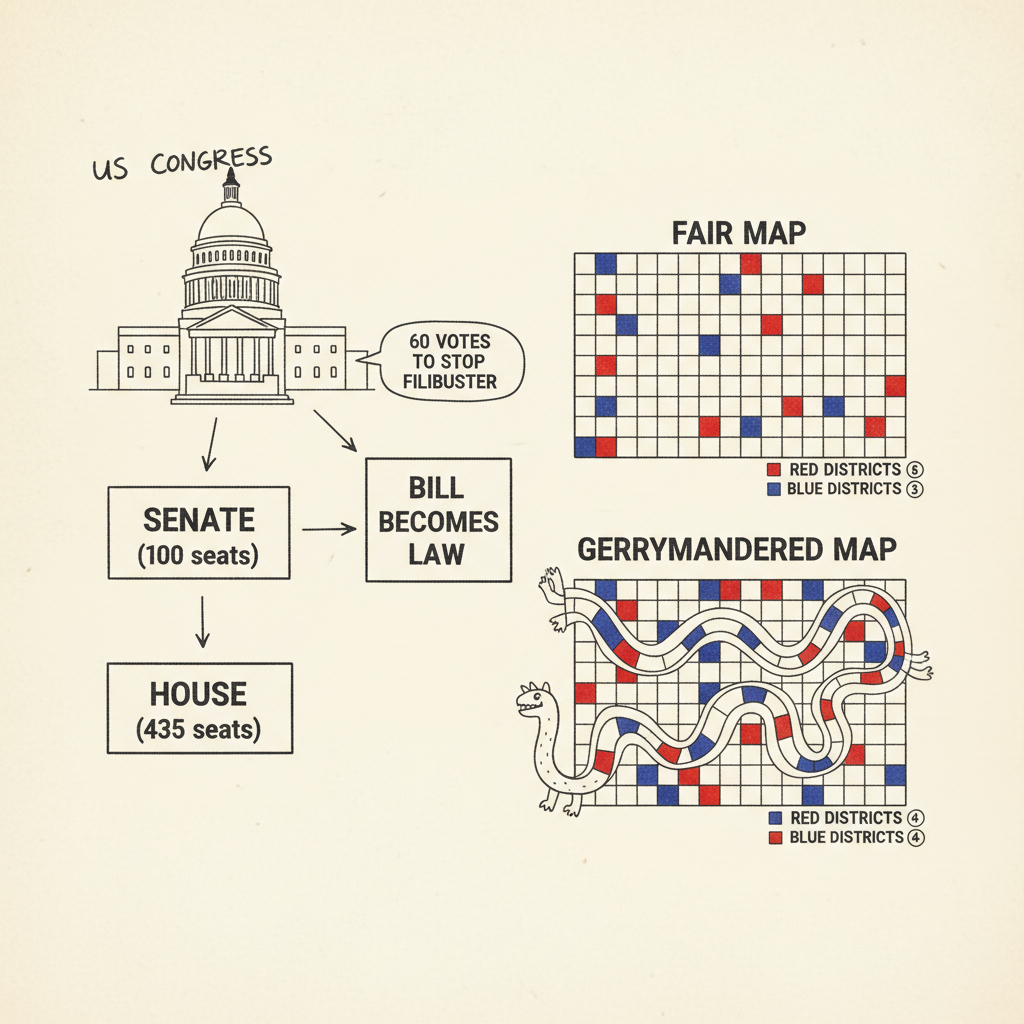 트럼프는 지금 선거판을 어떻게 설계하고 있는가 — 법안 8개로 읽는 2026 중간선거 생존 전략